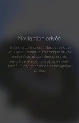 navigation privée