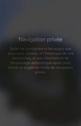 navigation privée